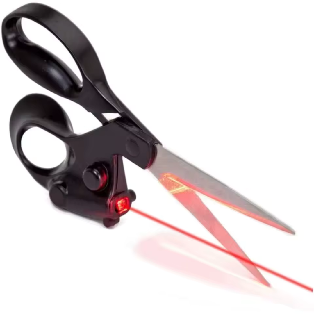 Scissors with Laser Light